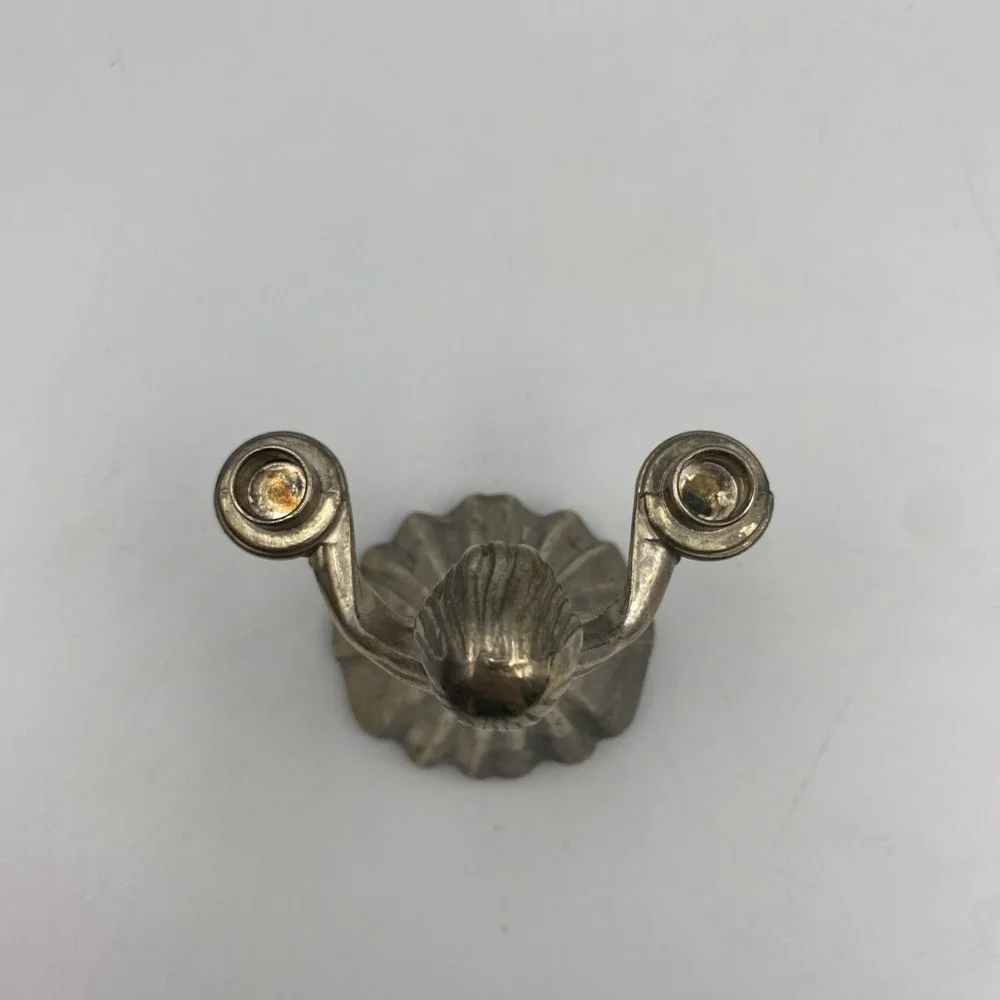 Vintage Pewter Choir Boy or Girl Candle Holder Made‎ in Italy 3.5
